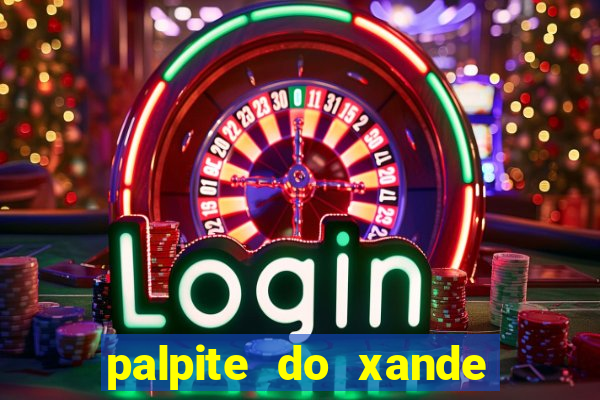 palpite do xande para hoje